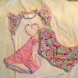 Cat and Jack 3-piece swimsuit set